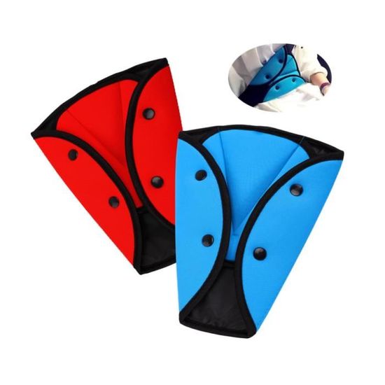 Protège Ceinture Sécurité Enfant 4 Pièces - Coussin Confort Pour Voiture, Poussette Et Siège Auto (25x5.7cm)