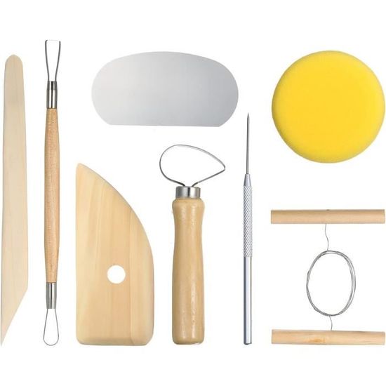 Kit De Sculpture Allemand Two Cherries - Lot D'outils Qualité Pro Pour Travail Du Bois