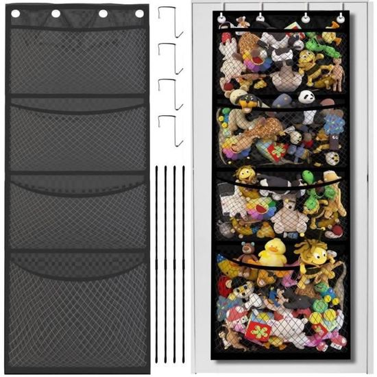 1 Pièce Rangement Peluche En Bois Pentagramme Range Peluche D'angle Suspendu Rangement Jouet Pour Ranger Les Peluches Les Jouets Les Poupées Chambre à Coucher Salon Salle De Jeux Gain De Place