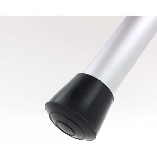 LUORNG Lot De 8 Embouts Ronds En Plastique Noir De 25,4 Mm Pour Pieds De Chaise, Tables, Meubles, Sol, Insert De Pied De Chaise