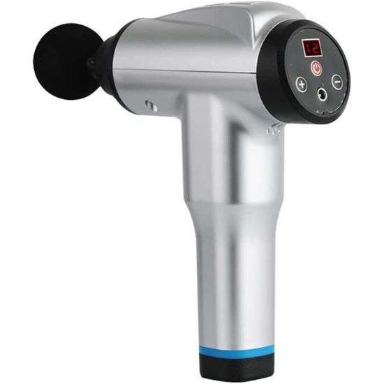 Pistolet De Massage TeezFit - Percussion Tissus Profonds - 4 Têtes - Rechargeable USB - Neuf