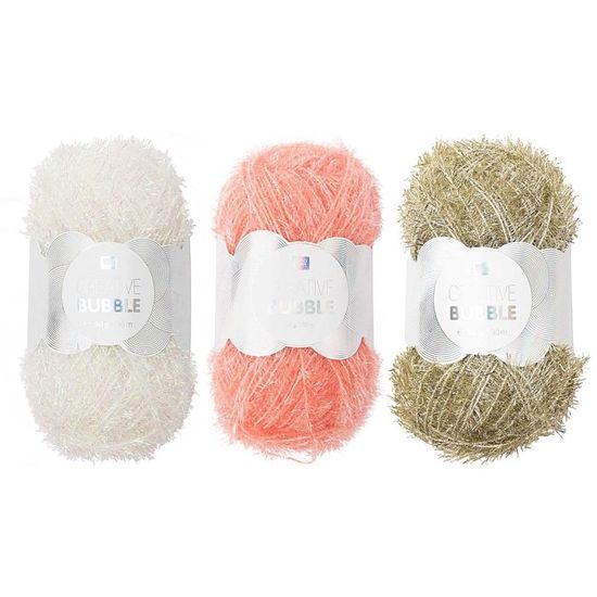Amigurumi Lot De 3 Pelotes Fil Chenille Épais Violet - Doux Pelucheux Avec Crochet 5mm - Idéal Débutants Et Bébé