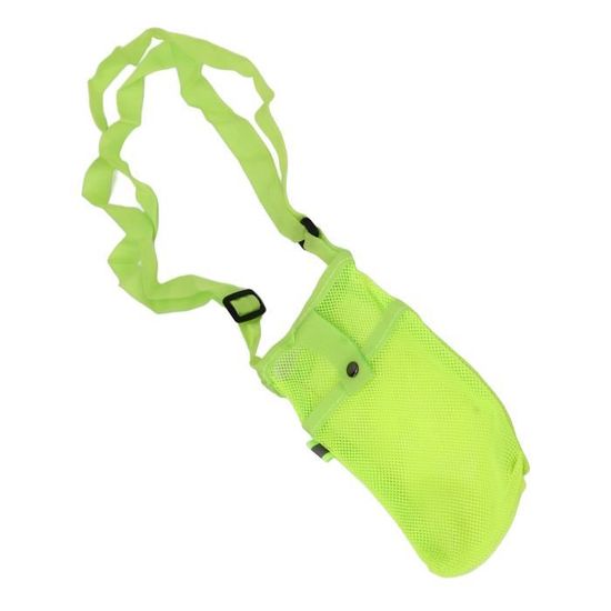 Porte-bouteille Wild Wolf 40 Oz – Vert Nylon, Pliable Avec Bandoulière