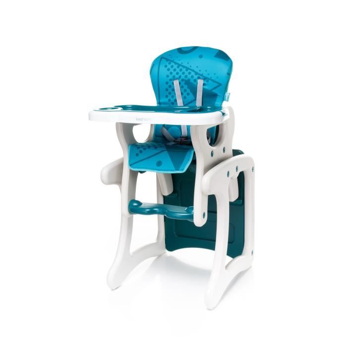 Confortable chaise haute / table enfant FASHI 2en1  max 15kg 60