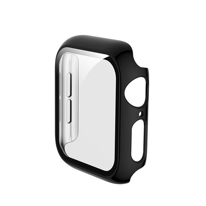 44mm Series SE 6 5 4 - Le noir - Verre + Coque De Protection Complète Pour Apple Watch, Pour Apple Watch Iwat