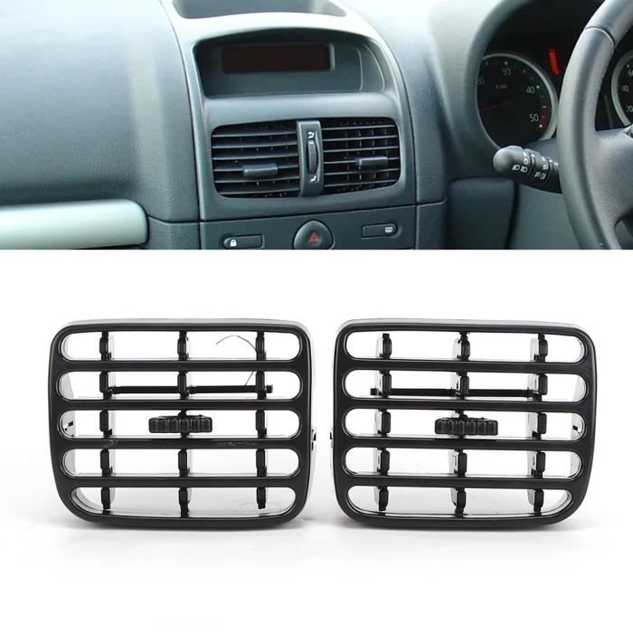 1 Paire Cadre de Ventilation Climatisation Grille de Tableau de Bord Voiture pour RENAULT CLIO MK2 1998-2006-ALI