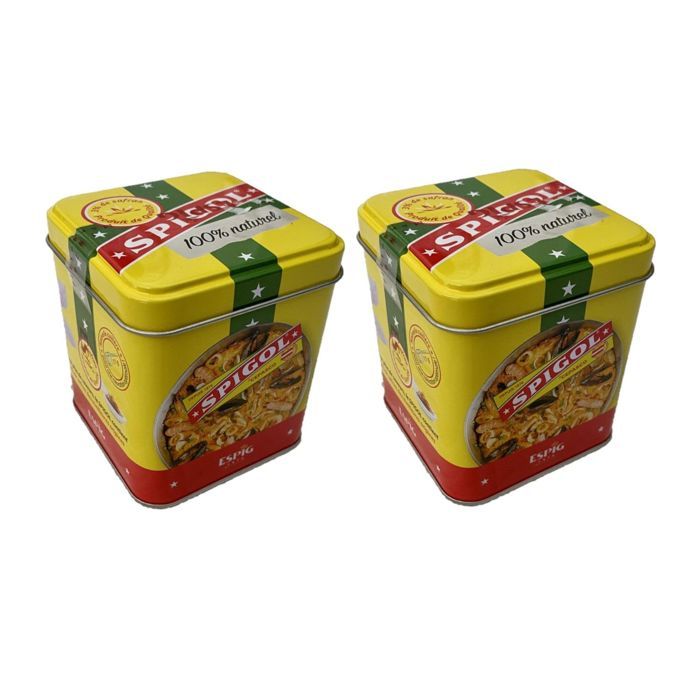 Lot 2x Epices Spigol naturel - boîte 100g