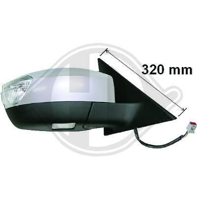 1485325 Retroviseur gauche ( cote conducteur) pour FORD S-Max de 2006 a 2015 Look origine