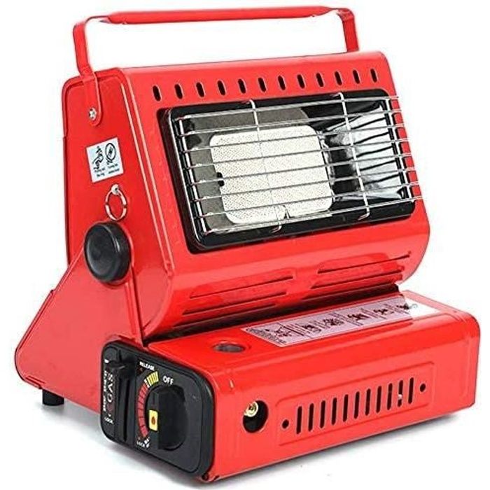 BSTiltion Outdoor Appareil de Chauffage Gaz pour Camping Car, Chauffage Gaz Camping, Appareil de Chauffage électrique Spatial Por75