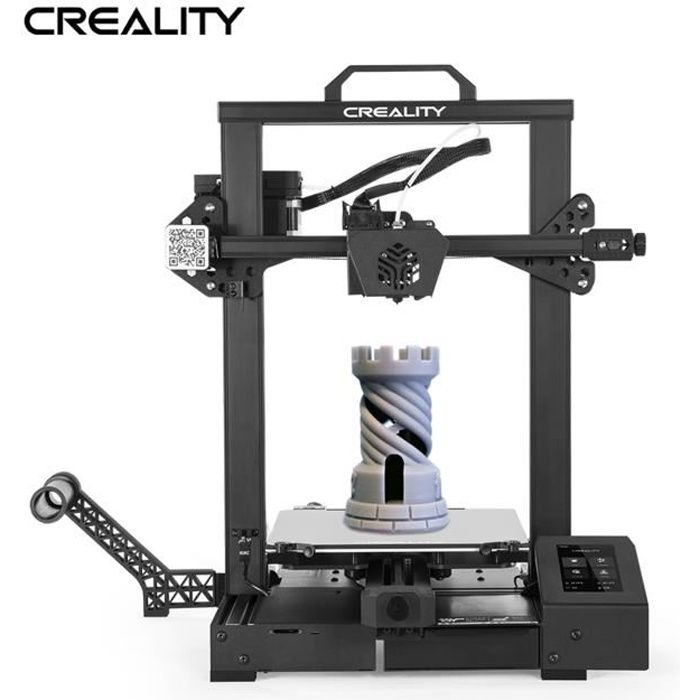 Imprimante 3D Creality 3D CR-6 SE taille d'impression 235 * 235 * 250mm avec mise à niveau automatique de soutien