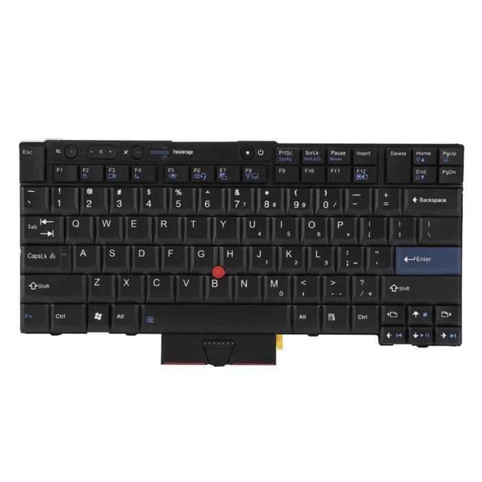 ESTINK clavier d'ordinateur portable Pour Lenovo IBM T410/T410S/T400S/T520/T420/X220/T510/W510 ordinateur portable remplacer le