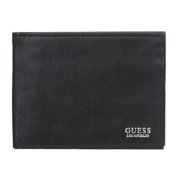 GUESS Portefeuille Noir Homme