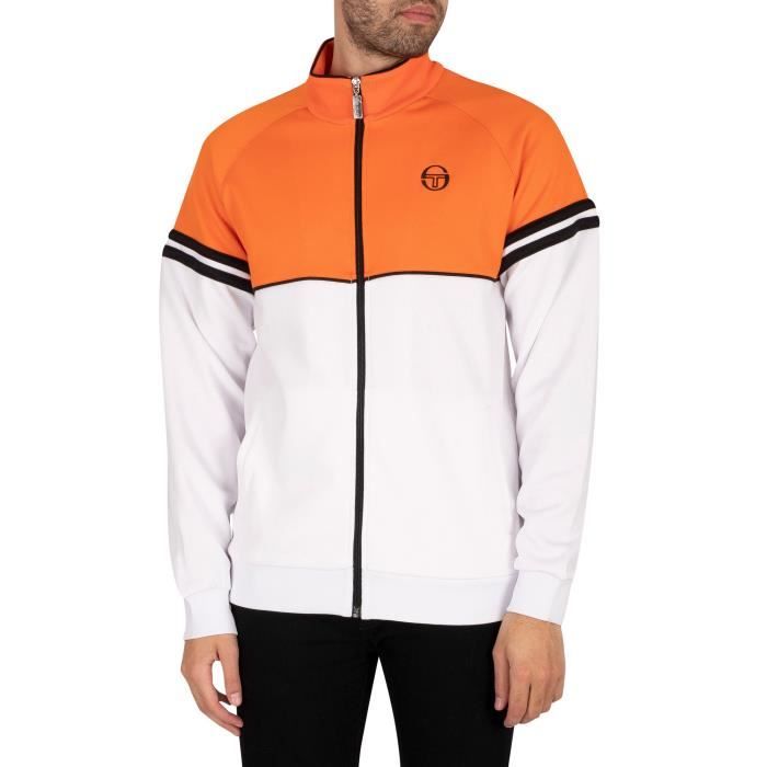 Sergio Tacchini Pour des hommes Veste de survàªtement Orion, blanc