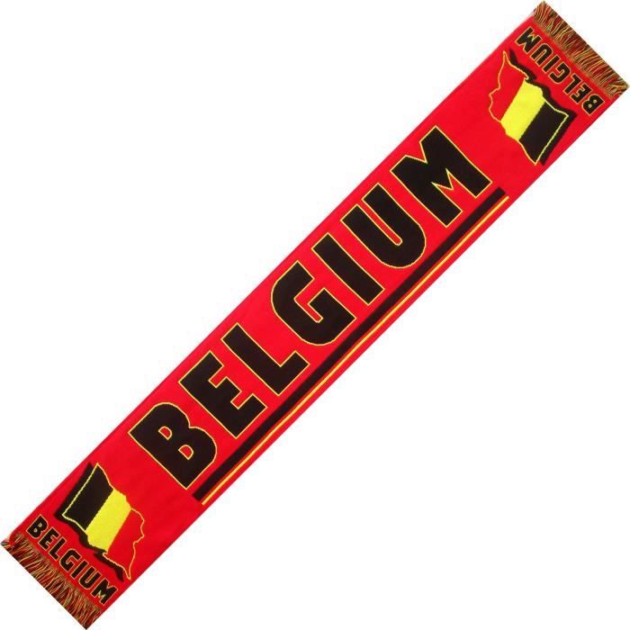 ECHARPE BELGIQUE BELGIUM No drapeau maillot fanion casquette ...