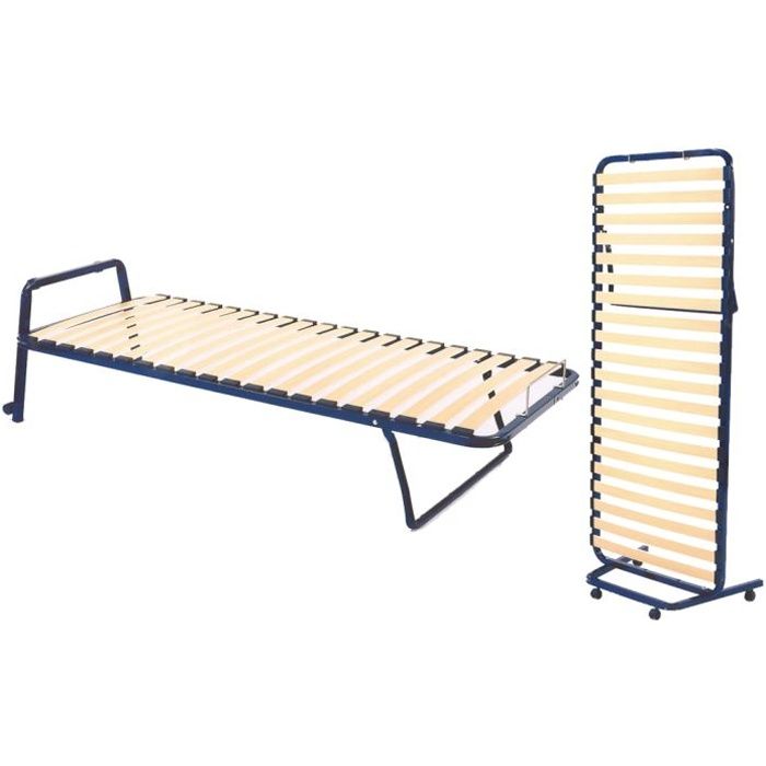 Sommier lit vertical 20 lattes 80 x 190 :