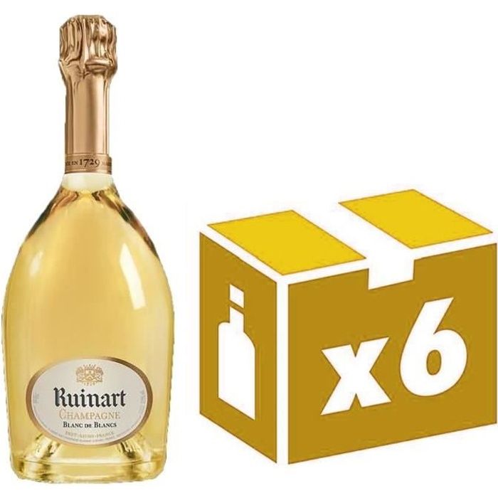 Ruinart Blanc de Blancs 6x 75cl Champagne
