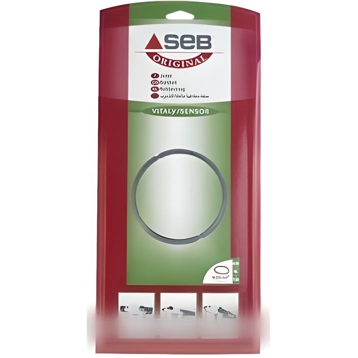 JOINT 4.5/6/7L INOX SENSOR KWISTO ø220 POUR AUTOCUISEUR SEB - BVMPIECES