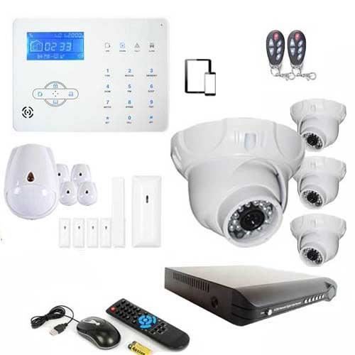 Alarme maison sans fil GSM et vidéosurveillance