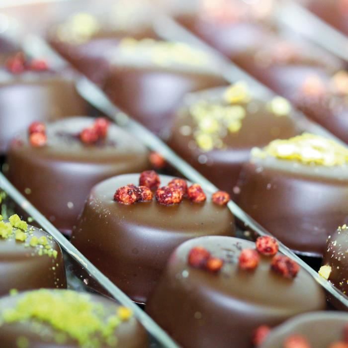 Smartbox - Coffret gourmand assortiment de produits chocolatés de fabrication artisanale - Coffret Cadeau -
