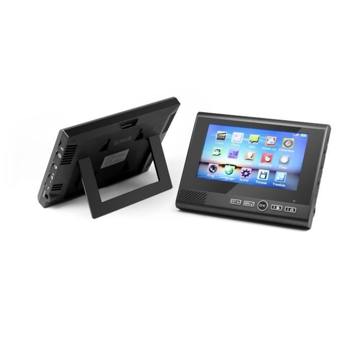 TECHNAXX Moniteur sans fil supplémentaire d'intérieur 7- TFT LCD pour le visiophone TX-59