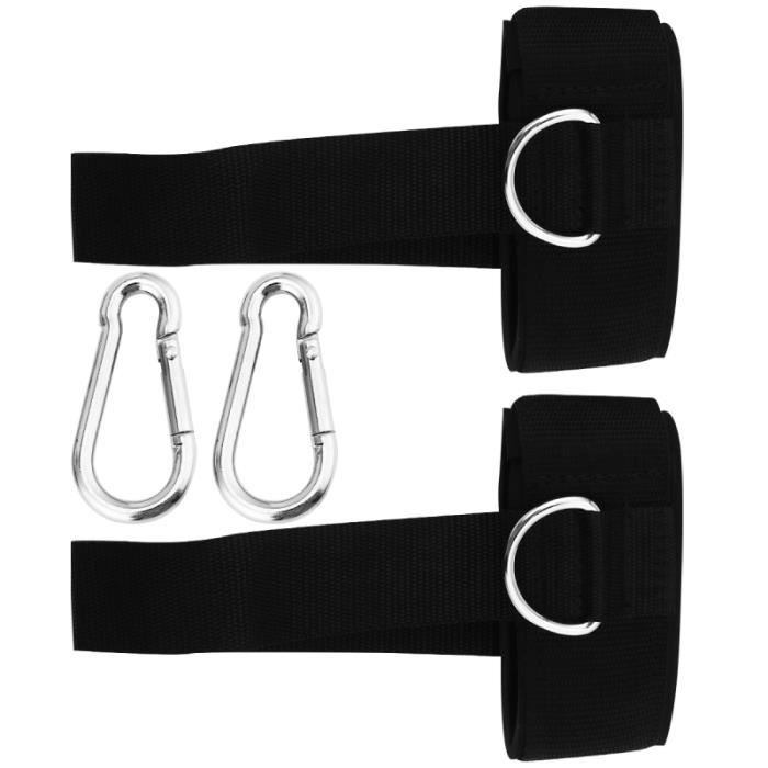 1 Set Fitness Cheville Strap Élastique Wraps Force Accessoires D'exercice Natation Anneau Boucle De Pied BARRE - HALTERE - POIDS