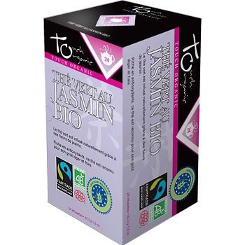 Touch Organic The vert BIO au jasmin 24 sachets…