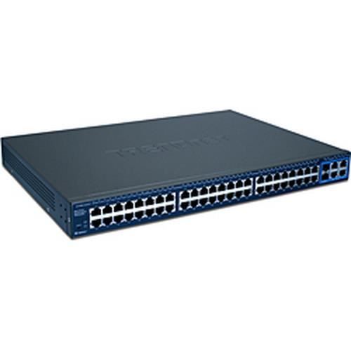 Trendnet 52-Port Gigabit Web Smart Switch , Commutateur de réseau géré, Full duplex