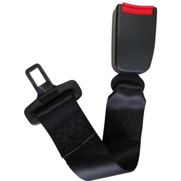 Rallonge de ceinture de securite de voiture Extension de ceinture de securite 36cm