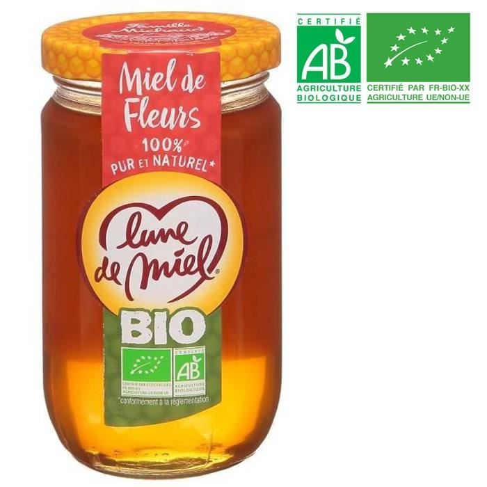 Miel de fleurs - Bio - 375g