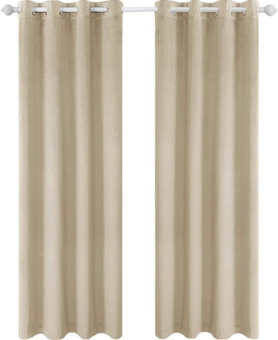 Ystyle Rideau Occultant Lot De 2, 140x240cm, Rideau Exterieur Impermeable, Ridea Ystyle Rideau Occultant Lot De 2, 140x240cm, Rideau Exterieur Impermeable, Ridea