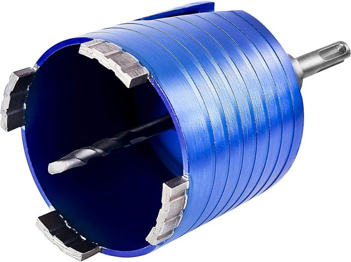 Scie-cloche HSS bimétal 110 mm avec adaptateur SDS Plus