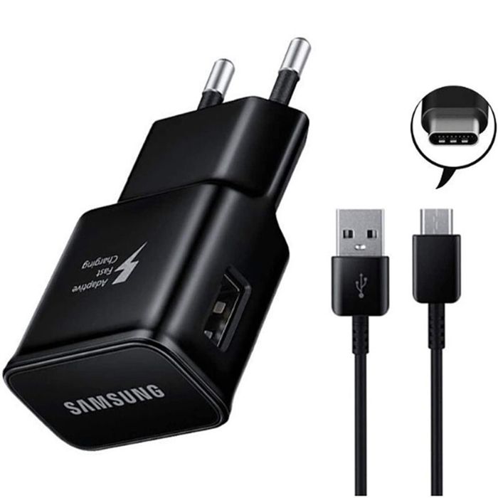 Chargeur Samsung TA200NBE USB avec câble Type C en vrac - vue 2