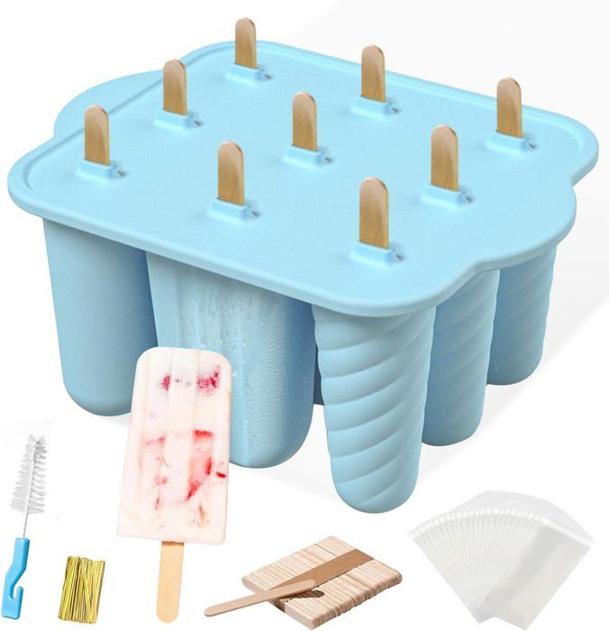 Moules à Glaçons Silicone Réutilisables - Formes Créatives (dinosaures), Sans BPA, Pour Glaces, Chocolat, Gelée