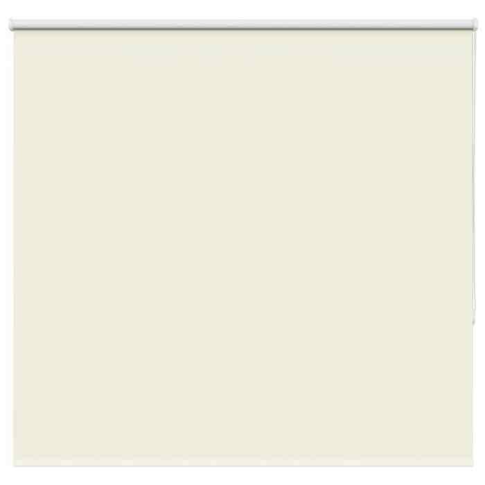 vidaXL Store enrouleur occultant blanc cassé 165x150 cm largeur tissu store de jour et de nuit store de cuisine store 4011661