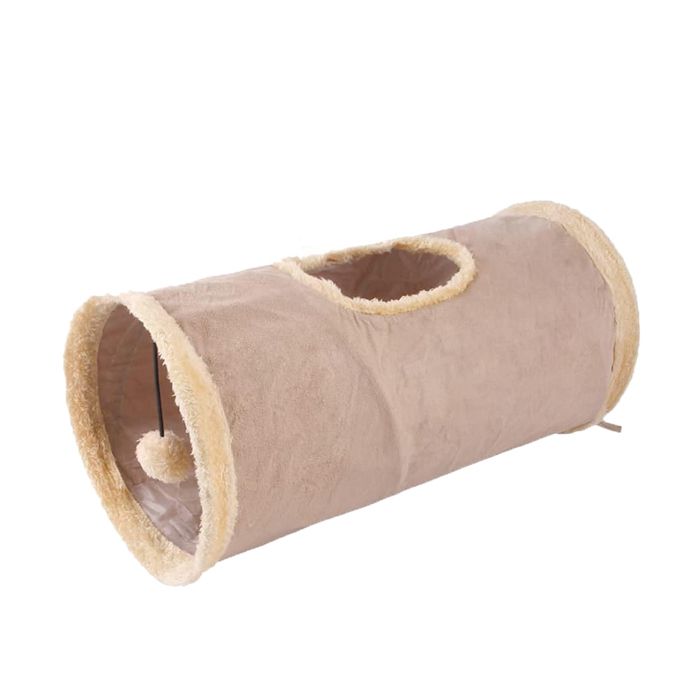 Meilleurs prix pour Jouet pour chat en tube de lapin, tunnel d'agilité pour chat, tunnel de jeu pliable en daim pour tous les chats et petits animau