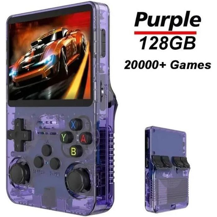 Console Rétro - GENERIQUE - R36S - Écran IPS 35 - 20 000 Jeux - Batterie 3500mAh
