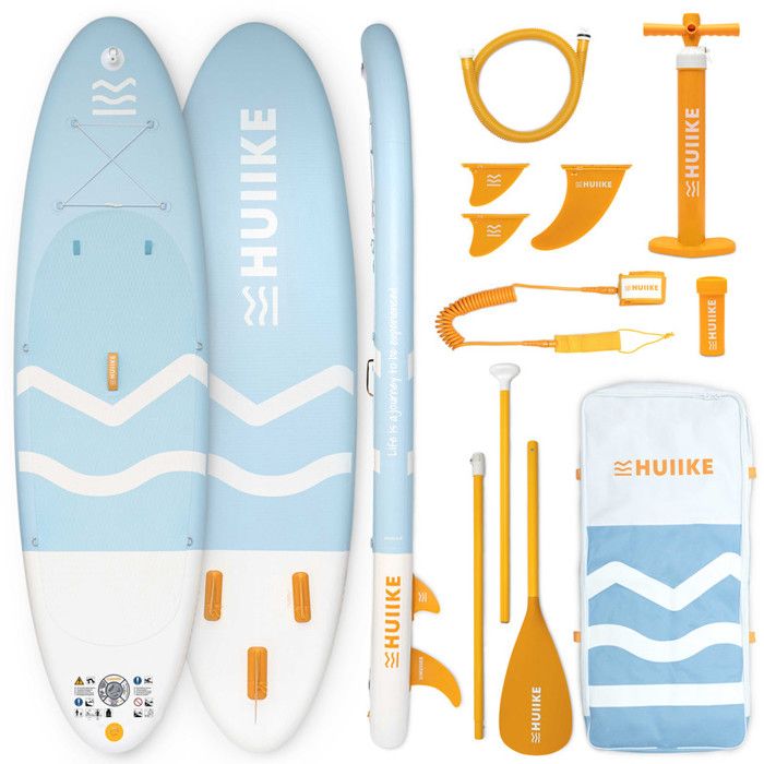 Paddle Gonflable Adulte Bleue avec des Accessoires de Qualité -