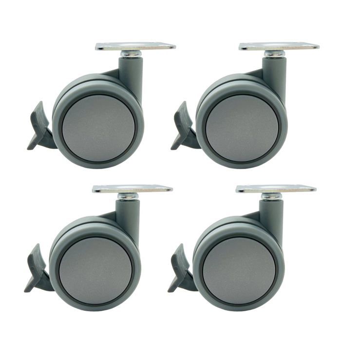 Roues De Support 360° Pour Trépieds - Rotation Fluide, Facile à Installer, Pour Streaming Ou Photographie