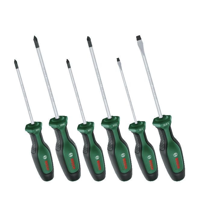 Set de 6 tournevis PH PZ Plat - vue 7