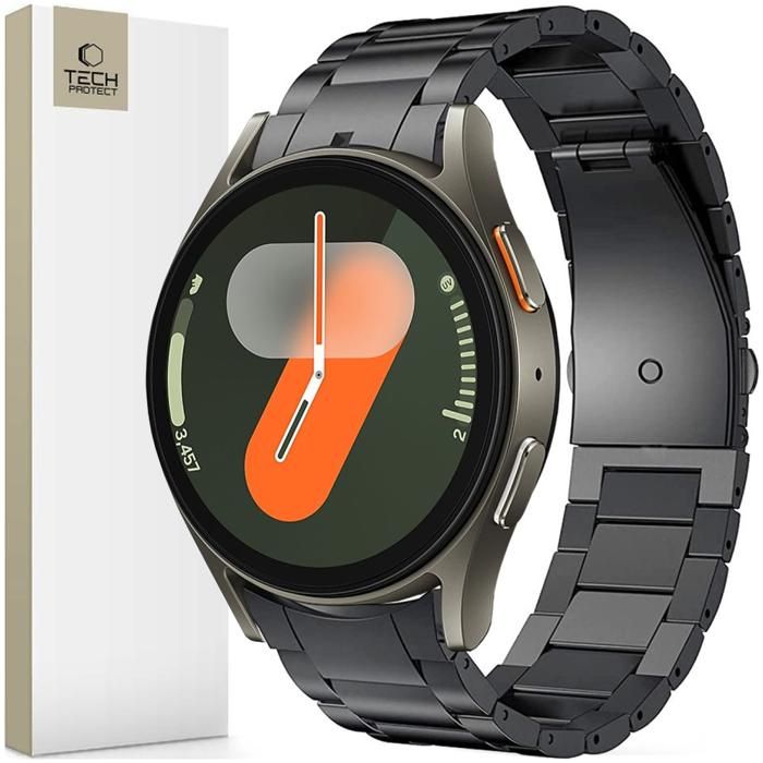 Bracelet Tech-Protect En Acier Inoxydable Pour Samsung Galaxy Watch 5 5 Pro 6 7 Fe Premium