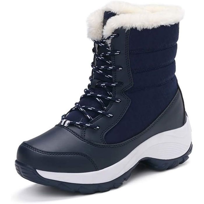 WUIWUIYU Fille Femmes Waterproof Boots Bottes de Neige imperméables après Ski Hiver WUIWUIYU Fille Femmes Waterproof Boots Bottes de Neige imperméables après Ski Hiver