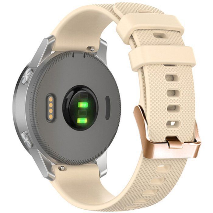 Stravo Bracelet silicone 18 mm Garmin Venu4/3S/2S Vivoactive4S Vivomove3S Forerunner255S/265S Huawei GT7/6/5/5 Pro – Starlight