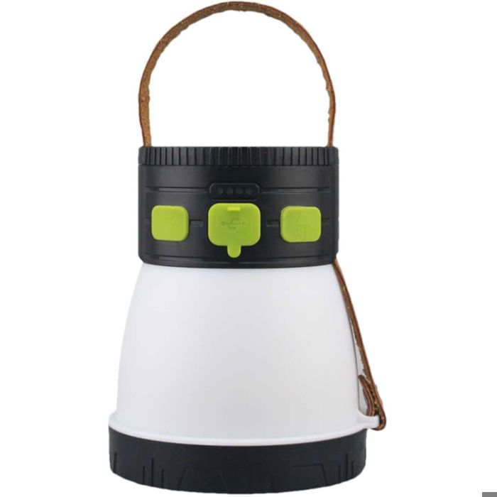 Lampe solaire de camping - DEMA - 7800mAh rechargeable - 1500 lumens - 8 modes de luminosité - RGB et lampe torche