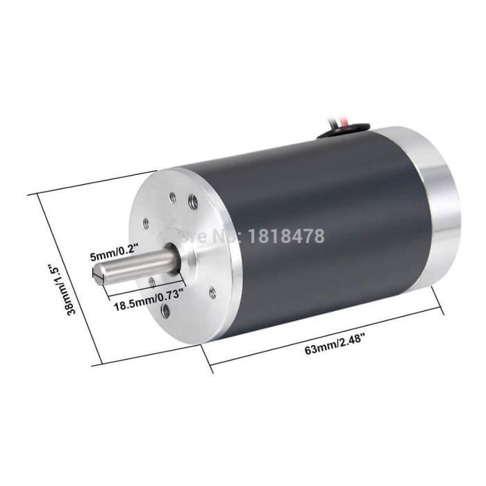 Moteur Brossé MAGT MY6812 12V 120W - Pour Scooter, Vélo électrique