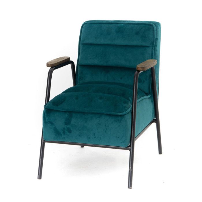 Fauteuil Hutch enfant bleu - Amadeus Les Petits Fauteuil Hutch enfant bleu - Amadeus Les Petits