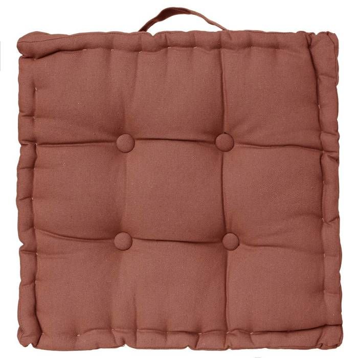 ATMOSPHERA Cuscino Safina – Terracotta – 40x40 Cm – Cuscino Quadrato Per Divano E Letto