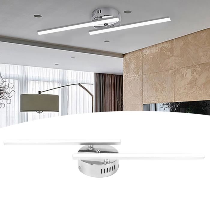 Plafonnier LED, Dimmable avec Télécommande, Luminaire LED pour  Chambre/Salon, 30W, 5000 Lumen, Blanc, Classe E, Taille: L70*H11 cm -  Cdiscount Maison