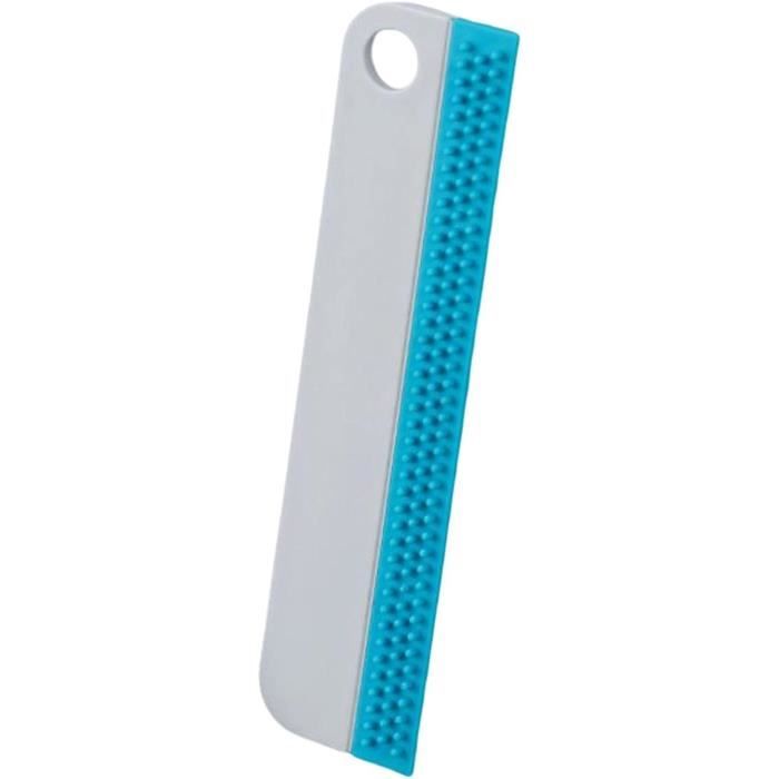Raclette De Douche DuoSwipe Silicone - Double Face Pour Surfaces Rondes Et Droites