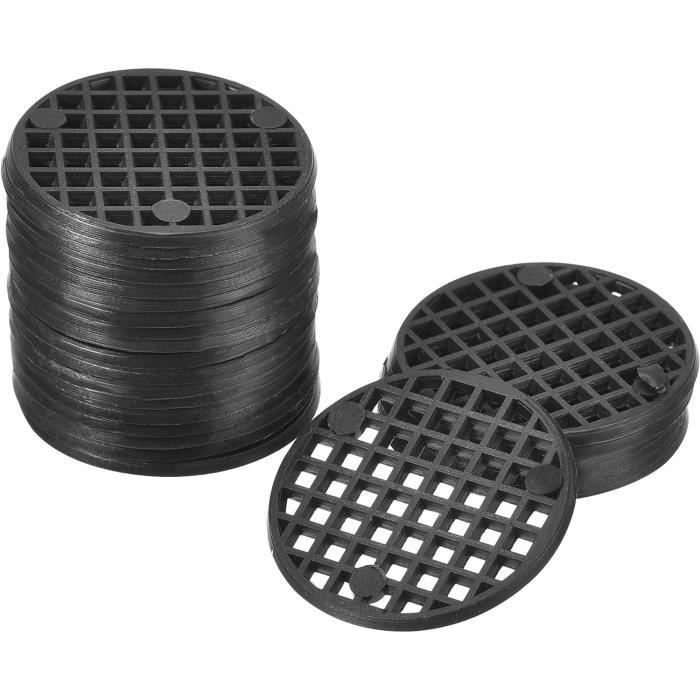 Couvercle De Drain En Grille Ronde – Plastique – 150 Mm (6″) – Onestopdiy – 1 Pièce
