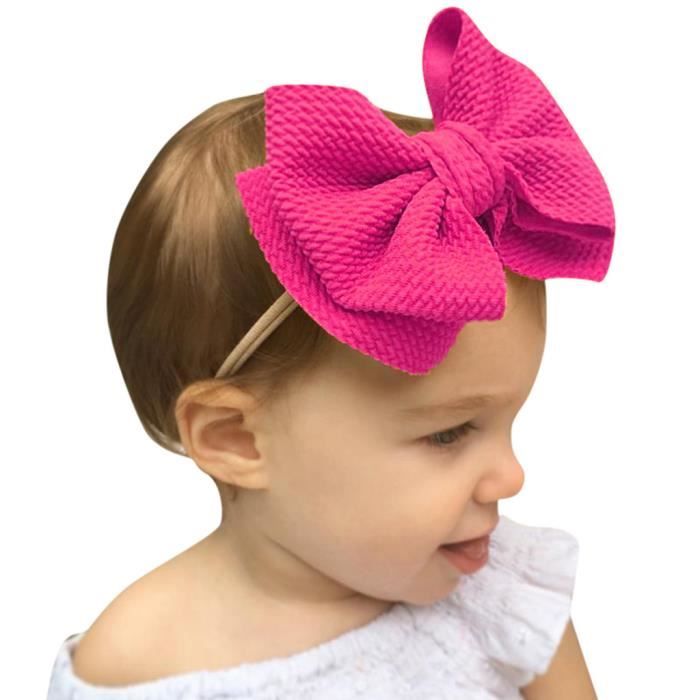 Bandeau Serre Tete Headband Hairband Bebe Unisexe Cheveux Boule Multicolore Impression Bandeau Elastique Bow Design Bande Cdiscount Au Quotidien